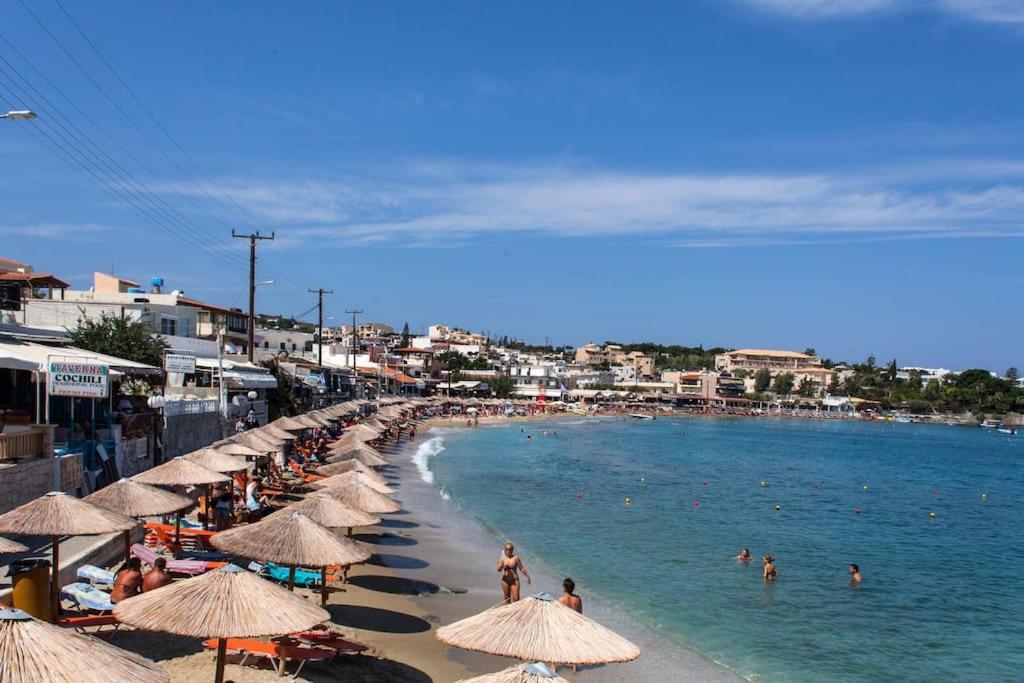 Lenico Beachfront Suites Agia Pelagia Exteriör bild